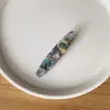 Clip de Ácido Acético Tartaruga Marinha Simples de Um Caractere Elegante Versátil Clip Fresco para Franja Grampo de Cabelo Feminino Clip Lateral Grampo de Cabelo Acessório de Cabeça