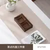 Plato de Frutas de Nueve Compartimentos para Preparar Té Junto a la Estufa, Bandeja de Madera con Compartimentos Divididos, Plato Lateral para Olla Caliente