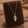 Comercio Exterior de Amazon Venta Caliente Collar de Acero de Titanio Temperamento Femenino Circonita Microincrustada Personalidad Cadena para Clavícula de Alto Sentido Colección Joyería
