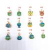 Colgante Tradicional de Oro de los Doce Zodiacos Accesorios DIY Hechos a Mano Collar con Gota de Aceite Esmaltado Pulsera Piezas de Joyería