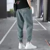 Calças Casuais Respiráveis de Seda Gelada Plus Size, Calças Jogger Soltas Frescas para o Verão, Calças Versáteis Modernas com Caimento