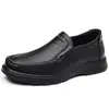 Zapatos casuales de cuero para hombre marca Dragonfly, nuevos, suela suave, mocasines antideslizantes para hombre, cómodos y versátiles, tipo "dad shoes"