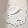 Pantalones cortos de algodón puro 10A antibacterianos con entrepierna extendida sin costuras para mujer, talla grande, pantalones cortos planos para mujer