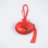 Bolsita de Bendición de Animales Estilo Chino Sin Preocupaciones, Bolsa de Incienso Estilo Palacio Chino, Colgante de Regalo de Seguridad para Coche, Diseño de Unicornio con Flores y Pájaros