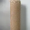Material de Mimbre Personalizado Imitación Natural Hexagonal Octagonal Ojo Techo Mueble Armario Puerta Decoración Tejido de Malla de Mimbre Hecho a Mano