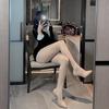 Venta al por Mayor Directa Medias de Verano para Mujer de un Lado Anti-Atasco, Pantimedias Sexy Adelgazantes Invisibles Ultrafinas de Hilado Central