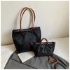 2025 Bolso Tote de Gran Capacidad Nuevo para el Trabajo y los Viajes Diarios, Bolso de Hombro de Aspecto Elevado y Moderno para Mujer, Bolso de Mano Informal Estilo Coreano