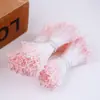 1mm Colorido Mate Pequeño Crisantemo Corazón Estambres de Rosa Artificiales Hechos a Mano DIY Joyería Antigua Flor Material de Flor Artificial