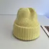 Gorro de Punto de Pelo de Conejo Angora de Alta Densidad para Mujer, Gorro de Lana Ruso Engrosado para Invierno que Protege las Orejas