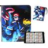 Fabricante Venta al por Mayor Transfronteriza Libro de Cartas Pokemon 4/9 Rejillas de Palacio Pokemon PU Cuero Cremallera Libro de Almacenamiento de Cartas