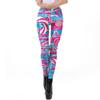 Comercio Exterior Transfronterizo Moda Europea y Americana Leggings Estampados con Patrón Navideño para Mujer Ropa Exterior para Mujer Mallas de Yoga para Mujer