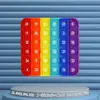 Brinquedos educativos de educação infantil impressos em ambos os lados 24cm teclado letras e números fórmula de multiplicação 12X12 mouse exterminador pioneiro