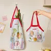 Bolsa Colgante de Malla para Almacenamiento de Verduras de Cocina, Bolsa para Almacenar Cebolla, Jengibre, Ajo, Bolsa de Compras Portátil, Ecológica