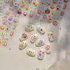 Tomoni Papel de Relieve para Uñas Celebridad de Internet Explosiones 3D Niñas Lindas Uñas Zanahoria Monstruo de Uñas Mezcla