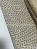 Material de Tejido de Paja de PP de Alta Calidad para Ganchillo, Jacquard con Patrón de Onda a Cuadros Bicolor, Material de Paja para Bolsas y Zapatos para Ganchillo