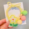 Elásticos de Cabelo Coloridos de Desenho Animado para Meninas, Elásticos de Cabelo Não Danificam para Crianças, Prendedores de Rabo de Cavalo, Acessórios de Cabelo