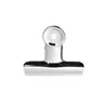 Clips de acero inoxidable electrochapados clips con forma de montaña clips grandes, medianos y pequeños clips redondos clips para papelería clips para dibujo carpetas de documentos