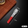 Acero inoxidable 304 pinza de tres alambres pinza para barbacoa de carbón pinza para buffet pinza para alimentos engrosada y alargada artefacto de cocina para hornear