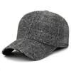 Sombreros para Personas de Mediana Edad y Mayores, Sombreros de Cuero, Gorras de Invierno para Hombres Mayores, Sombreros Cálidos de Invierno para Abuelo, Sombreros con Protección para los Oídos para Papá