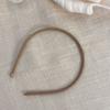 Diadema Simple de Cuero para Cabello Fino para Mujer, Elegante, Combinable con Todo, Presión, Uso Diario, Antideslizante, Accesorios para el Cabello de Nuevo Estilo 2024