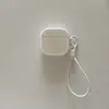 Capa Magnética com Bolinhas Rosa e Flores de Renda Adequada para AirPods Pro3 Portátil Pro/Pro2 Apple Estojo para Fone de Ouvido de 2ª Geração 3ª Geração