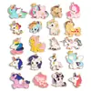 Colgante de aleación de poni unicornio con goteo de aceite de venta caliente transfronterizo Colgante para collar hecho a mano DIY Llavero Accesorios de joyería