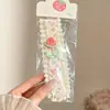 Grampo de cabelo com fita mágica para testa e nuca, clipe para franja, ferramenta para arrumar o cabelo, acessório de cabelo simples estilo coreano para mulheres