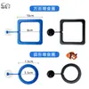 Alimentador para Peceras, Dispositivo de Alimentación para Peces, Anillo Flotante de Alimentación para Guppies, Alimentador de Camarones de Salmuera, Alimentador de Comida para Peces