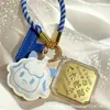 Llavero colgante para bolso Año de la Oveja, simbolizando paz, alegría y prosperidad desde todas las direcciones, pequeño regalo creativo, recuerdo corporativo
