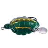 Novo Mini Micro Thunderfrog Isca Cross-border Double Hook Luya Bait Simulação Blackfish Bait Turtle Thunderfrog Isca Falsa