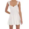 Europeu e Americano 2025 Transfronteiriço Nova Roupa Feminina Amazon Mais Vendida Vestido de Chiffon Estampado Slim-fit Elegante para o Trabalho