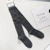 Calcetines estilo JK Corea del Sur calcetines negros para pantorrilla medias calcetines de algodón puerta este lunares pequeños grandes estilo universitario little red book