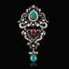 Creativo Nuevo Broche de Accesorios de Ropa Versátil Vintage Barroco Ramillete Hebilla para Bufanda Atmosférica para Mujer Joyería Transfronteriza