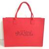 Bolso de mano de fieltro con forma de libro rojo, una celebridad de Internet, bolso de compras portátil, bolso sencillo con regalo de mano, bolso de fieltro de moda
