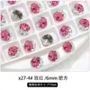Decoraciones para Uñas con Pedrería K9 Rectangular en Forma de Rombo Sin Base, Accesorios de Bolas de Pedrería de Azúcar Helado Terminados a Mano, Decoración de Uñas al por Mayor