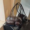 Bolso de axila de moda retro transfronterizo para mujer 2024 Nuevo Popular de Otoño e Invierno Bolso de hombro de alta gama Versátil para ir al trabajo