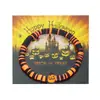 Set de Pulseras de Arcilla Suave Multicapa Halloween Transfronterizo Europeo y Americano, Joyería de Mano Creativa Multicapa Elástica con Cuentas Estilo Bohemio