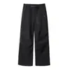 Pantalones Cargo Estilo Funcional Otoño/Invierno 2026 para Mujer Cintura Elástica Pierna Recta Suelta Pantalones Casuales Cálidos Con Felpa Pantalones de Paracaidista Múltiples Colores