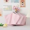 Paraguas Plegable Retro Francés Doble Propósito Soleado y Lluvioso Paraguas de Sol Protección Solar Protección UV Estilo Minimalista de Abstinencia para Mujer Estilo ins