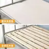 Litera Cama de Hierro Dormitorio de Empleados Cama Alta-Baja Doble Capa Suelo Artificial Cama de Hierro Forjado para Estudiantes Tipo Simple Individual Envío Gratis