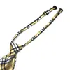 Polo de Doble Capa Corto Todo Fósforo Punto de Polka Estrella Rayas Estampado de Leopardo Uniforme Escolar de Rendimiento Corbata de Estudiante