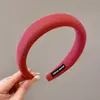 2026 Verano Nuevo Estilo Zapatillas de Caña Alta Retro Antideslizantes Diadema de Ala Ancha para Mujer Accesorio Versátil para el Cabello