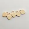 Colgante en Forma de Corazón, Encanto de Dibujos Animados Coloridos Pintado, Material DIY para Cadena de Teléfono, Accesorios de Joyería, Componentes de Aleación, Collar