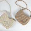 Bolso tejido de moda nuevo directo de fábrica para combinar con todo Xiaozhong paja cruzado para mujer verano bolso tejido a mano