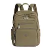 Bolsa de ombro dupla de nylon feminina 2026 novo estilo moderna à prova d'água mochila feminina verão grande capacidade bolsa de viagem de lona
