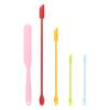 Producto Nuevo Creativo Mini Rascador de Silicona de Doble Extremo Set de Rascadores Botella Cosmética Botella de Loción Rascador de Fondo Espátula para Mermelada