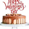 Nuevos Toppers para Pastel de San Valentín Decoraciones Felices para Pastel de San Valentín
