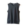 Chaleco de seda de hielo para hombre, ropa exterior de verano, de malla fina, suelto, talla grande, hombros anchos, deportivo, de secado rápido, sin mangas, tendencia