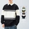 Polo Extraordinario de Otoño para Hombre, Manga Larga, Cuello Camisero, Camiseta de Trabajo para Hombre (Limitado a 79)