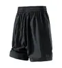 Pantalones Cortos de Entrenamiento para Hombre para Exteriores, Verano Simples Delgados de Secado Rápido Marca de Moda, Frescos de Seda de Hielo Casuales Funcionales de Cinco Puntos